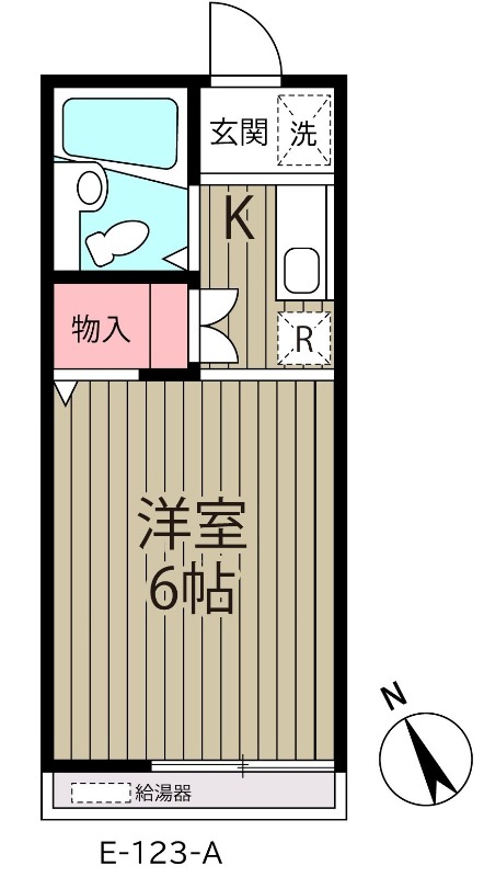 ミケーネ東葛西(E-123)2階 間取