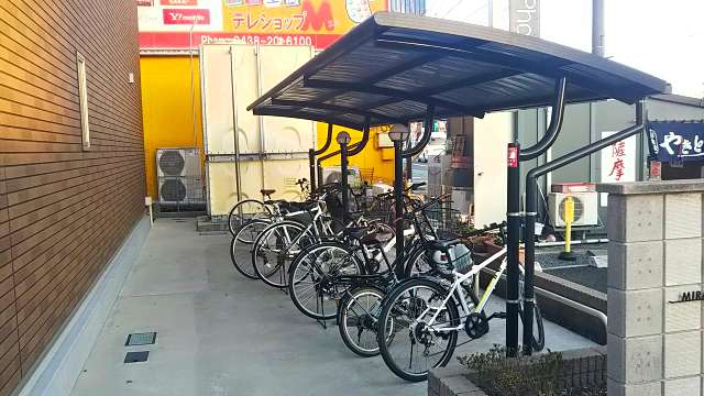 ミランダ長須賀203号室 駐輪場
