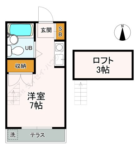 サンアマノ小平0203号室 間取