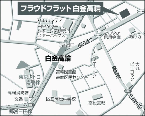 プラウドフラット白金高輪501号室 null