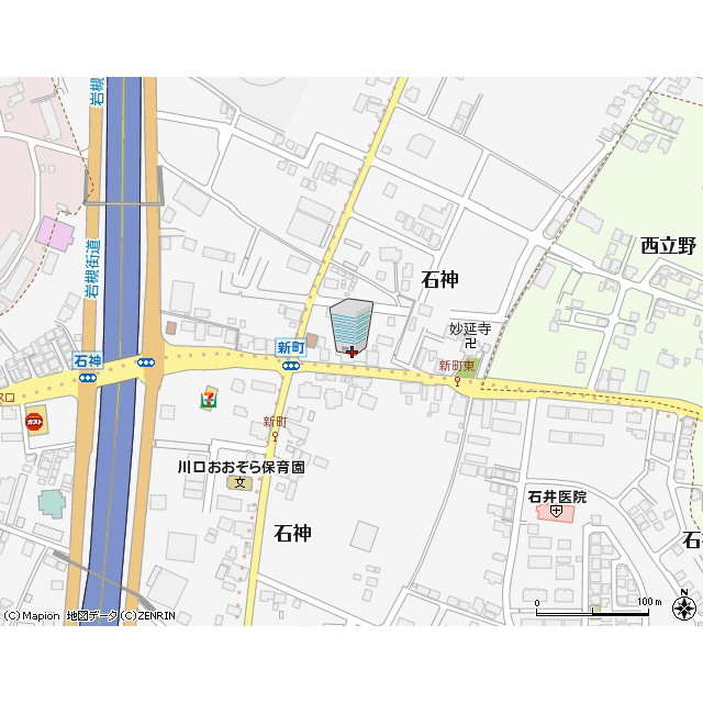 アムール 新町201号室 外観