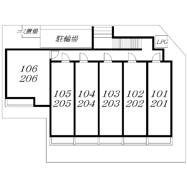 アムール Miwa104号室 部屋その他