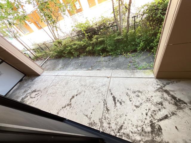 God　valley106号室 専用庭