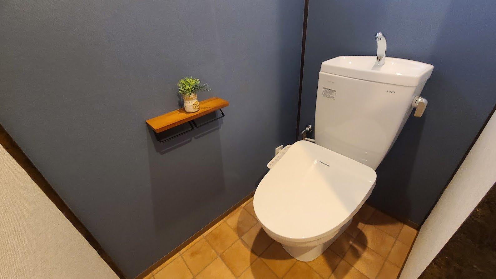 古民家ビンテージ戸建て三山 トイレ新品リフォーム済み