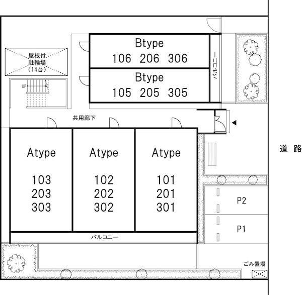 リブリ・アージュドール2階 同建物別部屋の参考画像