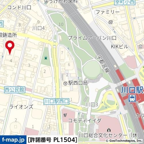 川口寿コーポ3階 null