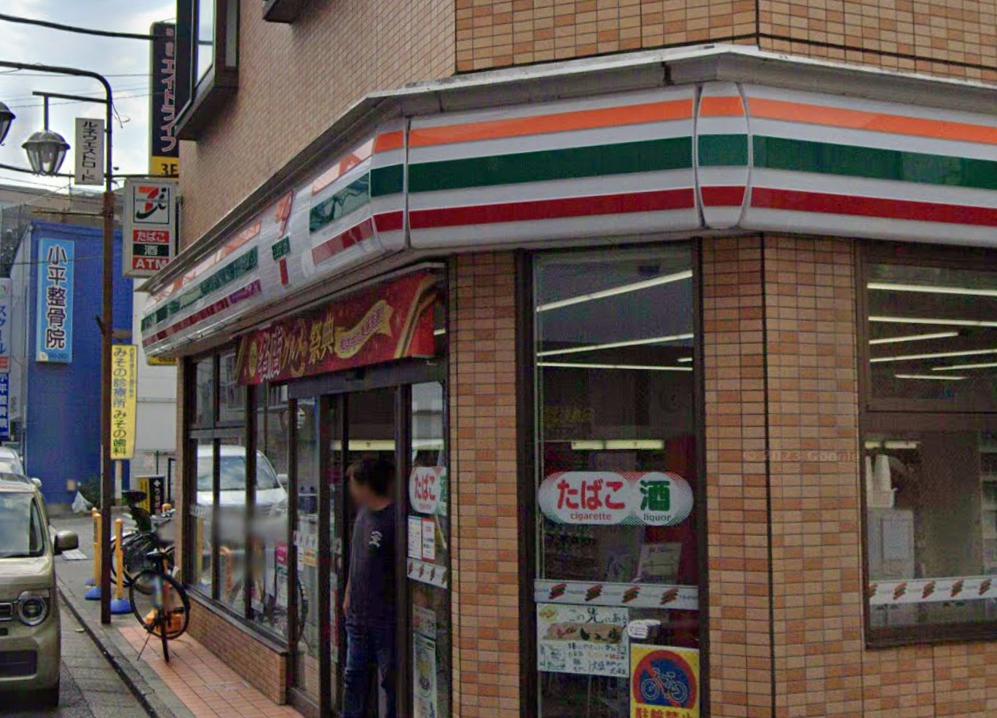 サンフラワー仲町ハイツ 【コンビニエンスストア】セブンイレブン 小平駅南店まで495ｍ