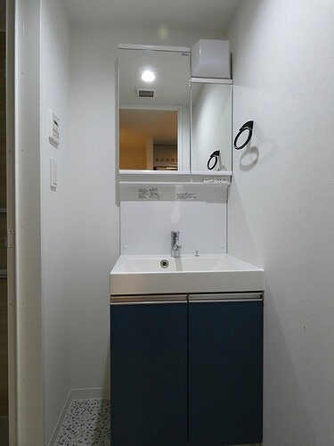 ｐａｔｉｏ阿佐ヶ谷 洗面所　※2022年10月撮影