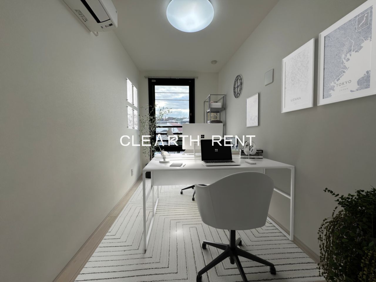 ＧＲＡＮ ＰＡＳＥＯ三宿Ⅱ3階 モデル家具設置写真