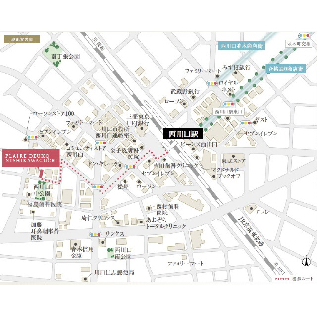 プレール・ドゥーク西川口506号室 外観