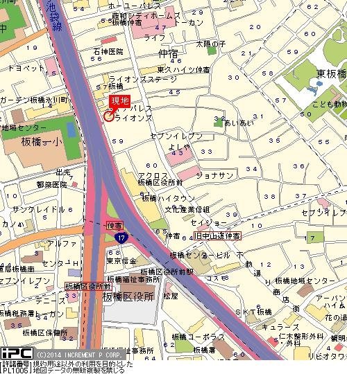 ライオンズマンション板橋区役所前第６8階 null