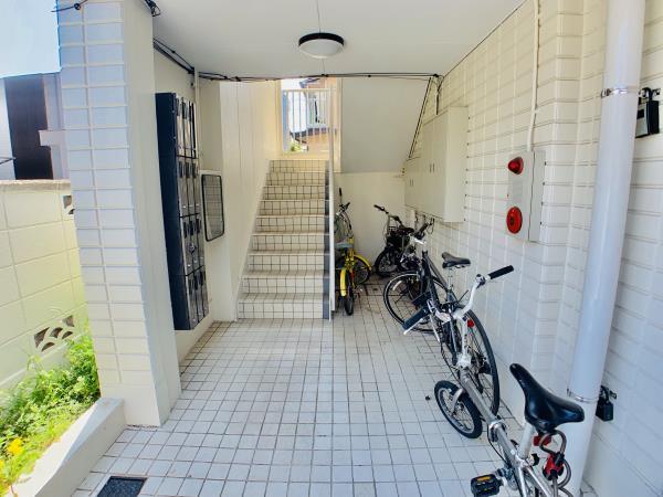 ハイツ黒砂台 エントランス