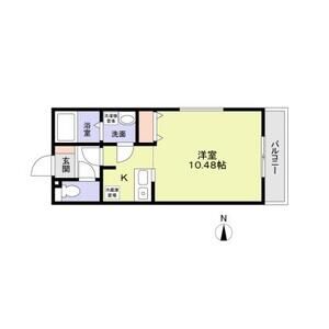 ミリアビタ稲毛101号室 間取