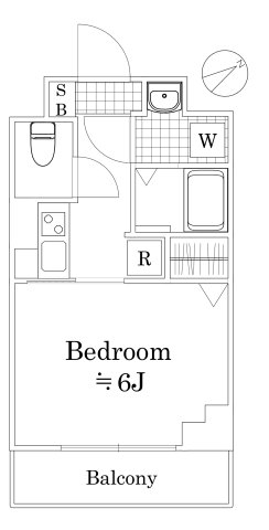アイル　イムーブル百合ケ丘602号室 間取