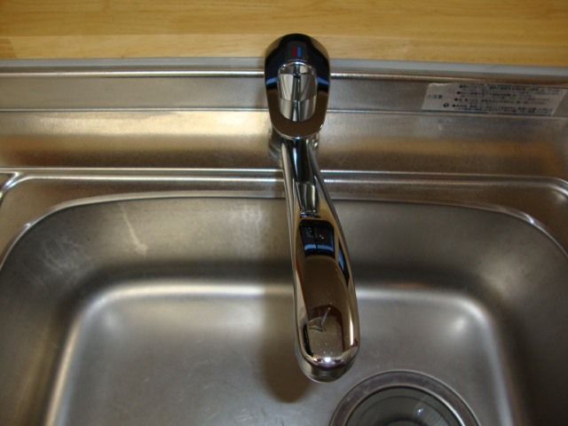 ヴァンベール105号室 キッチン水道（イメージ）