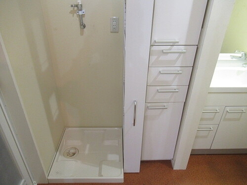 マンション白金台 洗濯機置き場