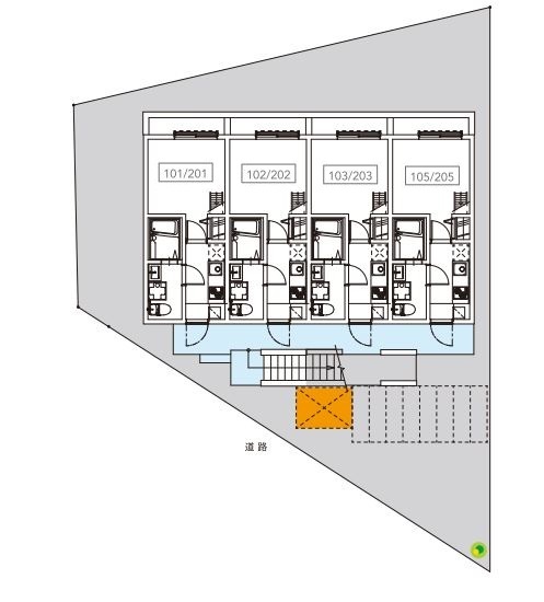 ａｉｌｅ　ｄｅ　ｌａ　ｖｒｉｔ1階 部屋その他