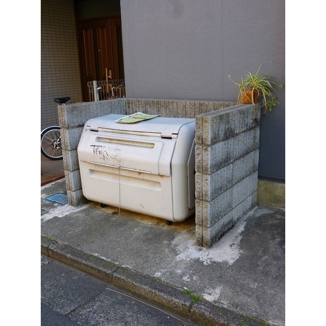 SYOU-HOUSE201号室 専用ごみ置場があります