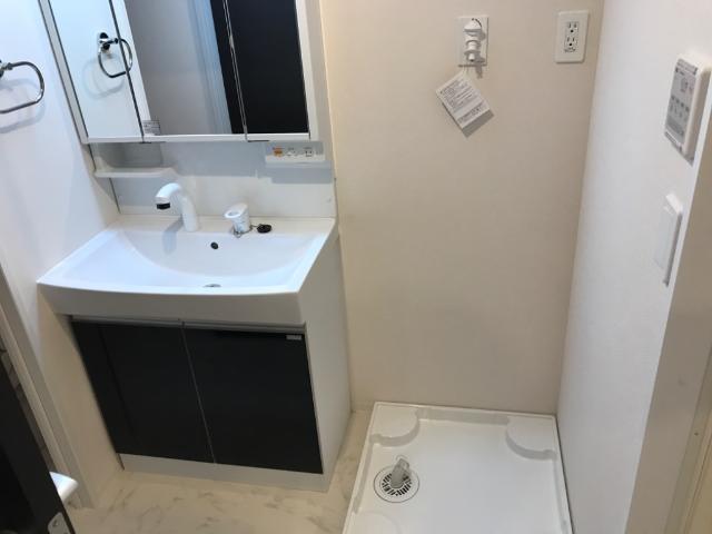 プリムローズ102号室 洗髪洗面化粧台