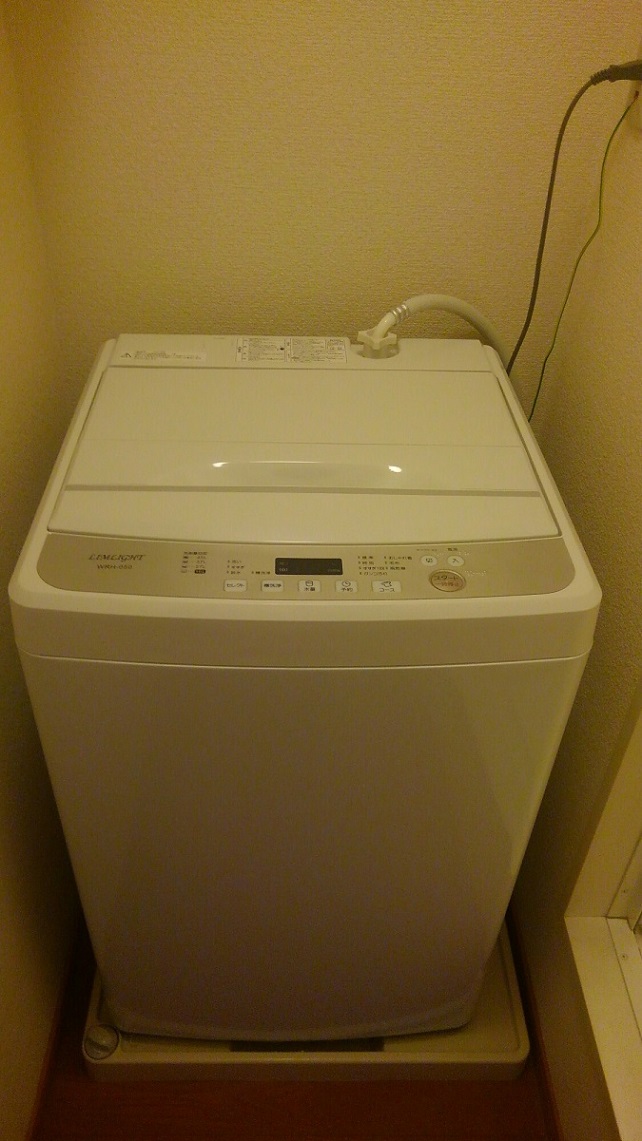 レオパレス花菜110号室 洗濯機