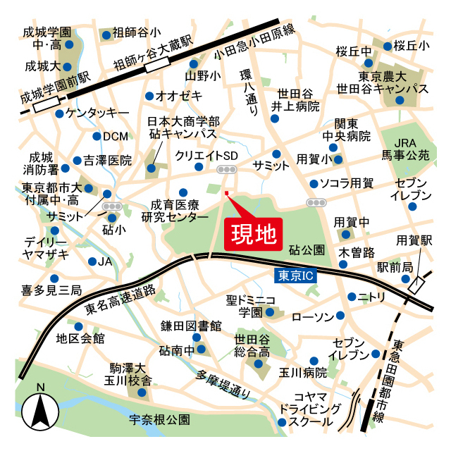 グリーンウッド大蔵 外観