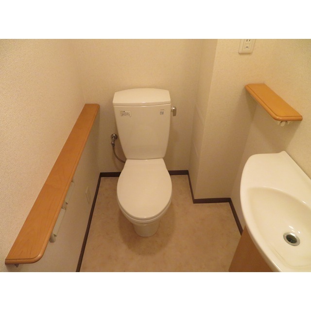 ルビナス・ウエストパレス0203号室 トイレ