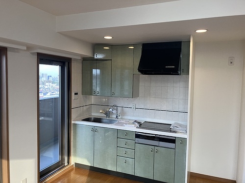 グローリオ十条 キッチン　※内装前（2026年3月撮影）