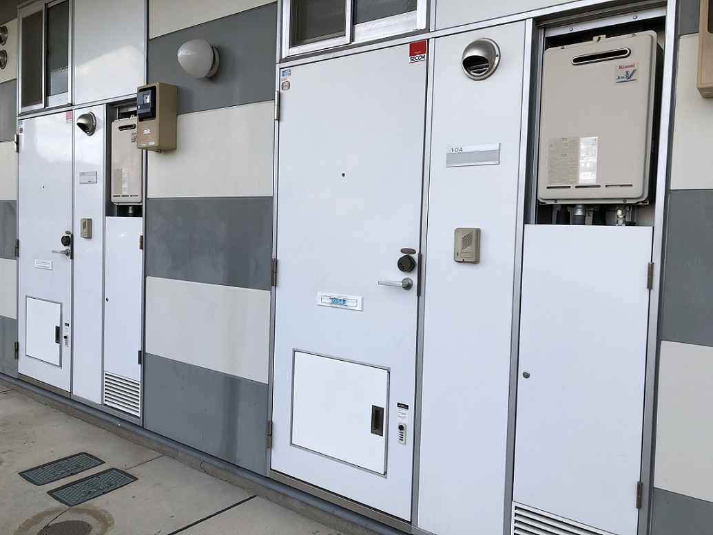 レオパレス太陽202号室 スマートロック