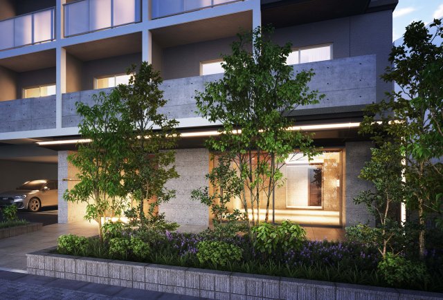 プラウドフラット亀戸203号室 エントランス