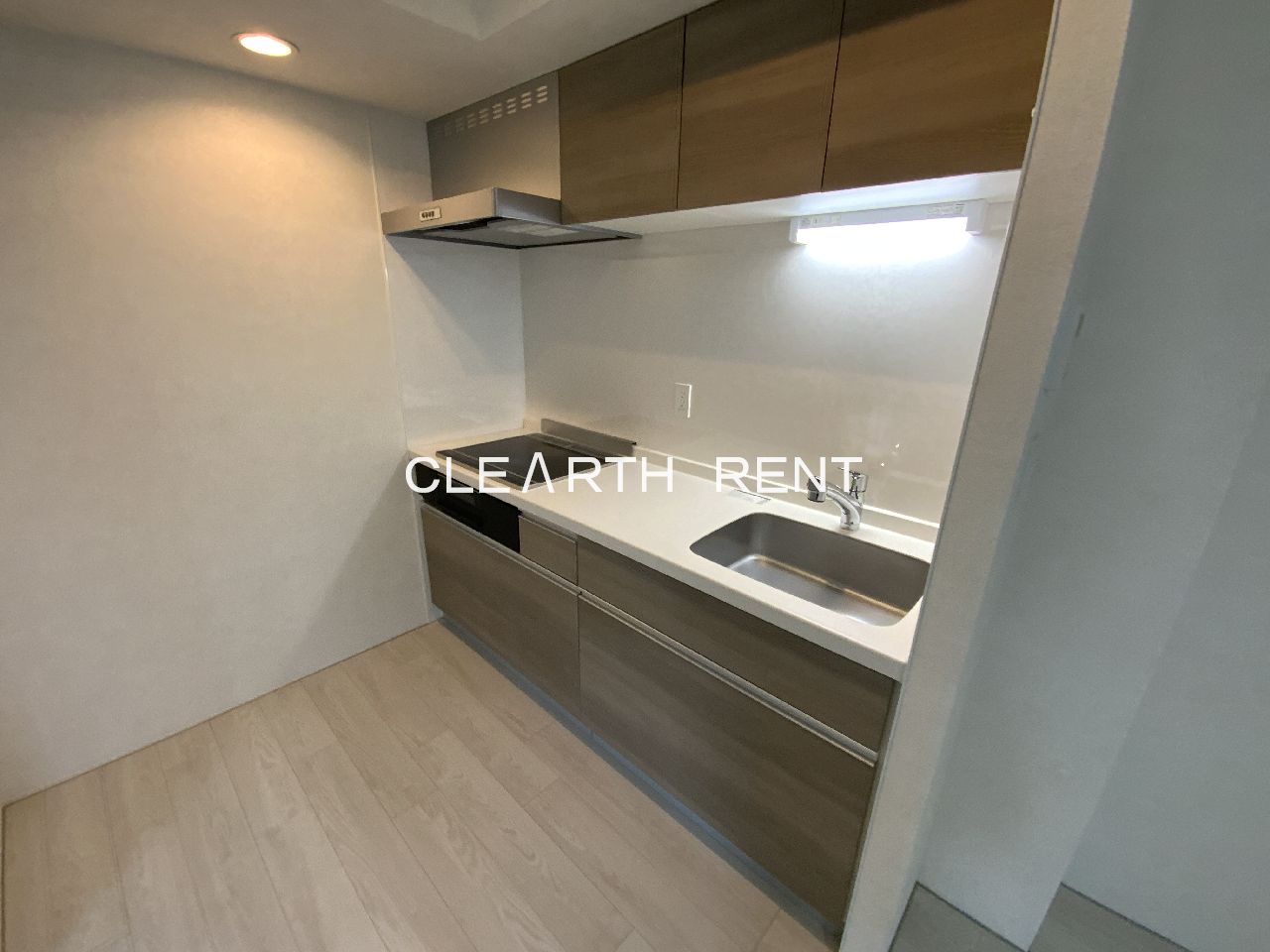 ＧＲＡＮ ＰＡＳＥＯ大井町2階 グリル付きIHコンロのキッチン