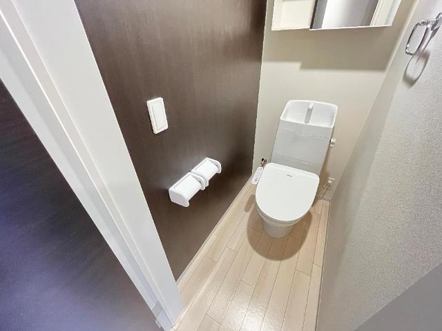 （仮称）小田原市田島マンション新築工事306号室 シャワー付トイレ（イメージ）