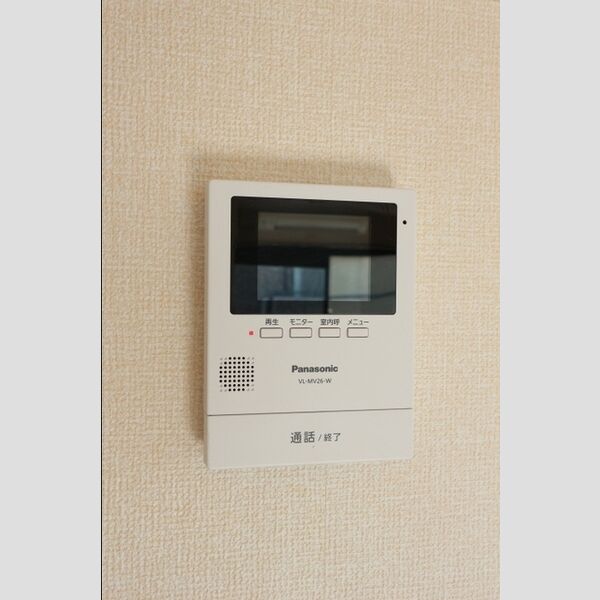 フラッツ・シゲ402号室 モニター付きインターホン