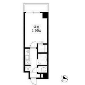 篠SG401号室 間取