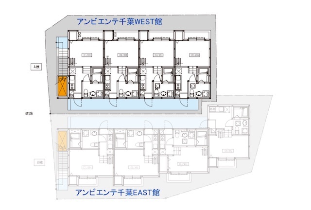 アンビエンテ千葉ＷＥＳＴ館1階 部屋その他