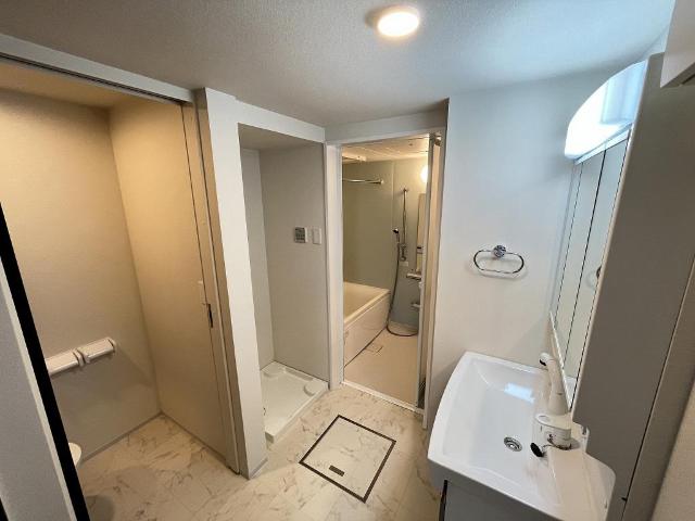 レオン106号室 脱衣所