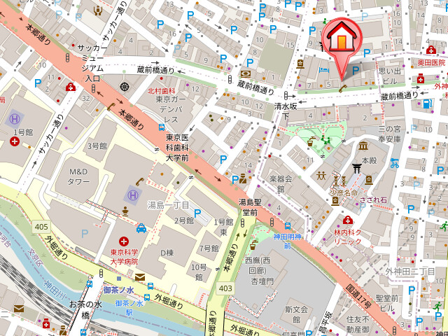 レジディア御茶ノ水5階 null