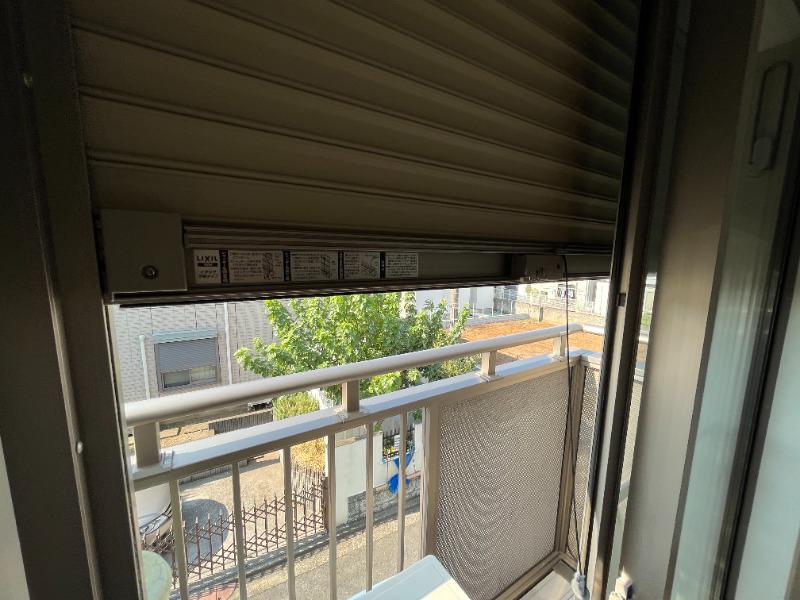 ルミナス2階 防犯シャッター