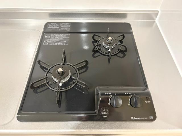 新築藤沢マンション203号室 二口コンロ（イメージ）