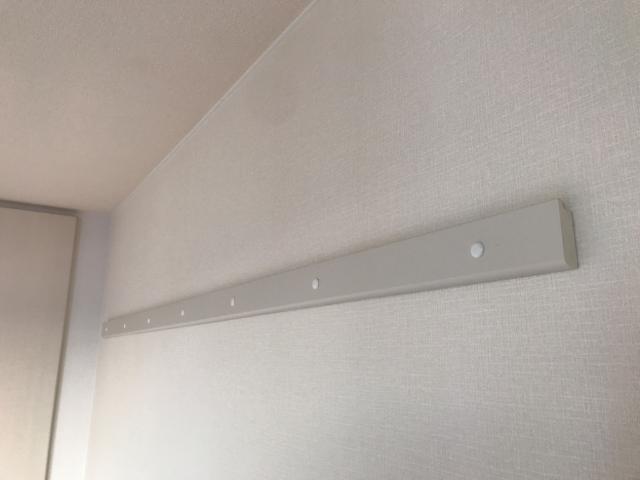 セレーヌ泉206号室 ハンガー掛け