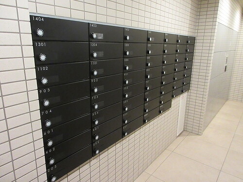 ガーラ・レジデンス府中宮西町10階 集合郵便受け　2026年1月撮影の写真