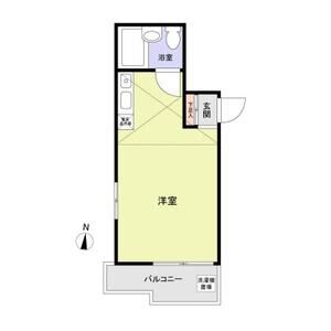 山口コーポラス101号室 間取