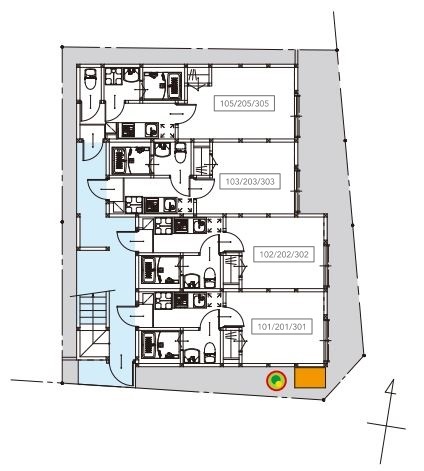 Ｍｉｏ　Ｌａ　Ｌｕｃｅ　大宮2階 部屋その他