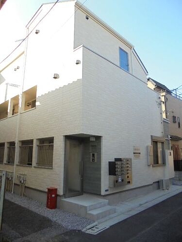 フォレシア鎌倉2階 新築時外観：晴天時撮影