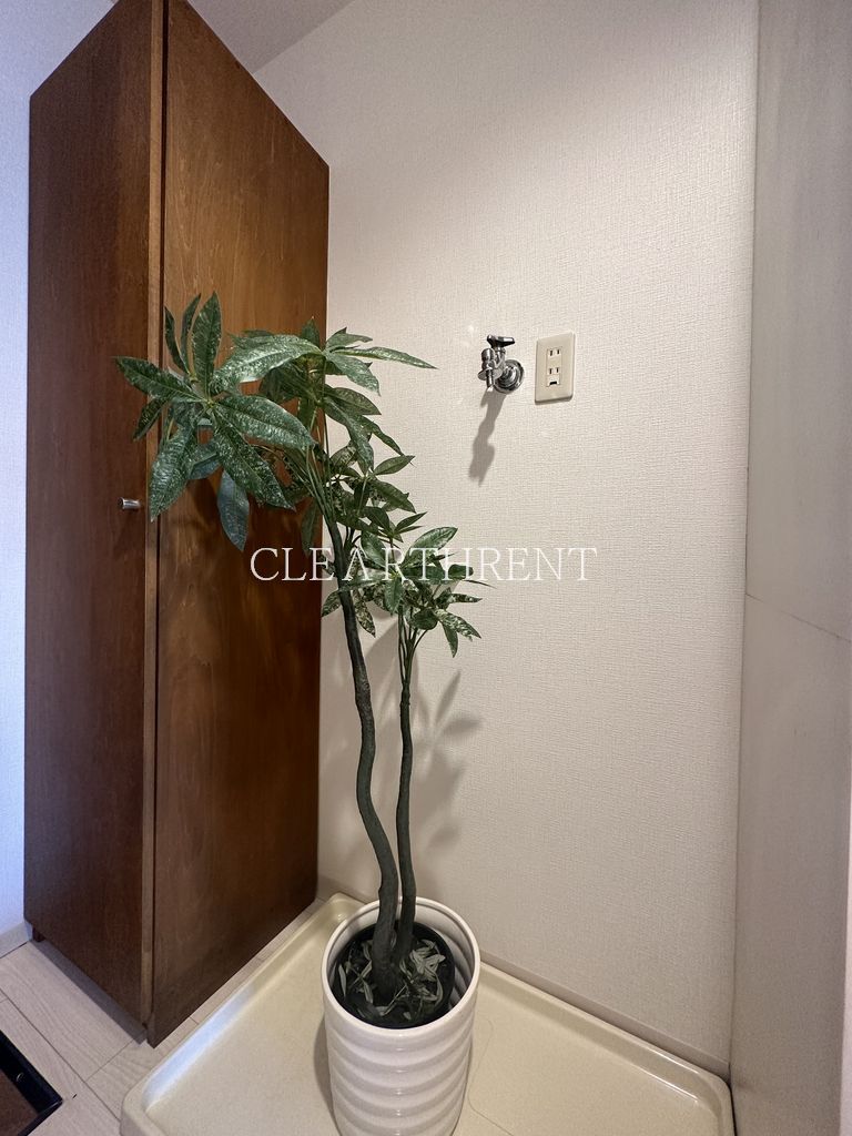 菱和パレス野方 洗濯機置き場は室内にあり快適！