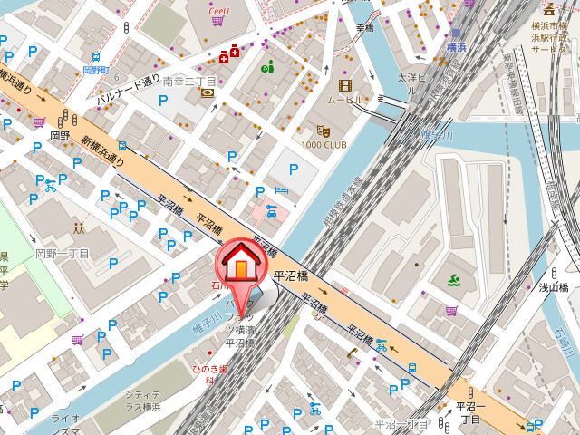 パークフラッツ横濱平沼橋8階 null