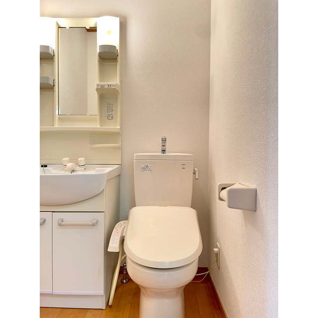 Ｓ．ブロッサム201号室 ☆温水洗浄便座