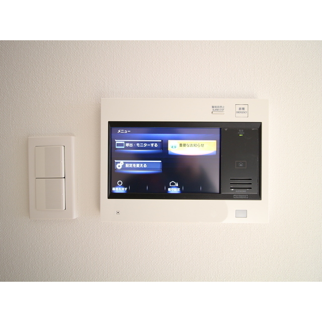 プレール・ドゥーク門前仲町Ⅲ505号室 TVモニター付インターフォン