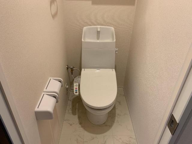 （仮称）小田原市扇町アパート新築工事106号室 シャワー付トイレ（イメージ）