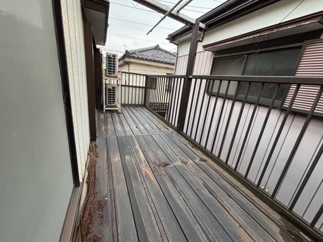 グラド戸田公園 広々ベランダ♪