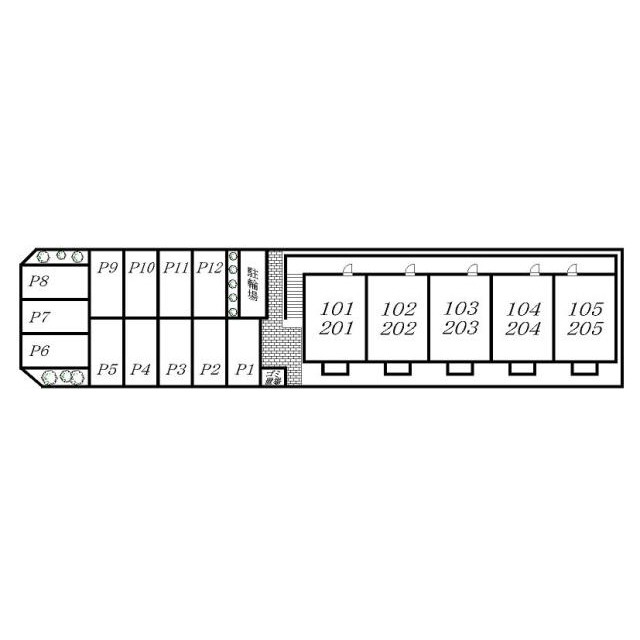 アムール SazemⅢ 外観